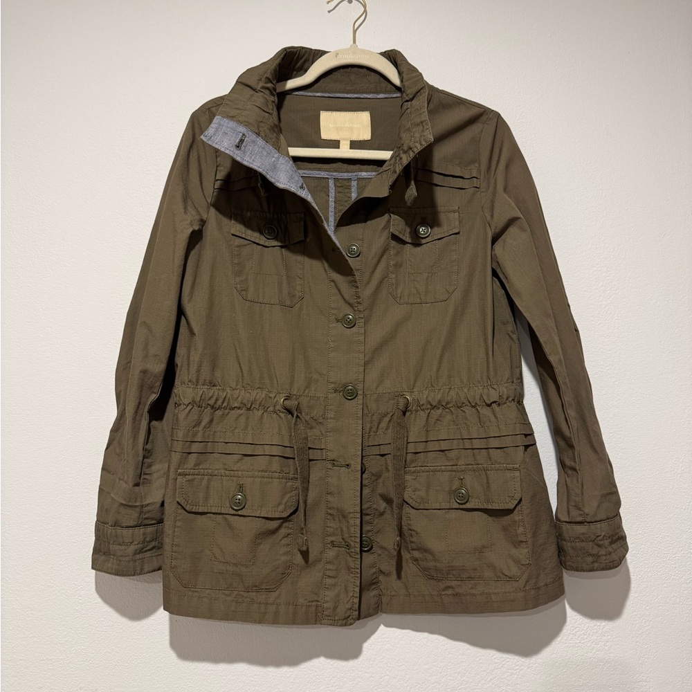 NWOT Banana Republic Green Utility Jacket